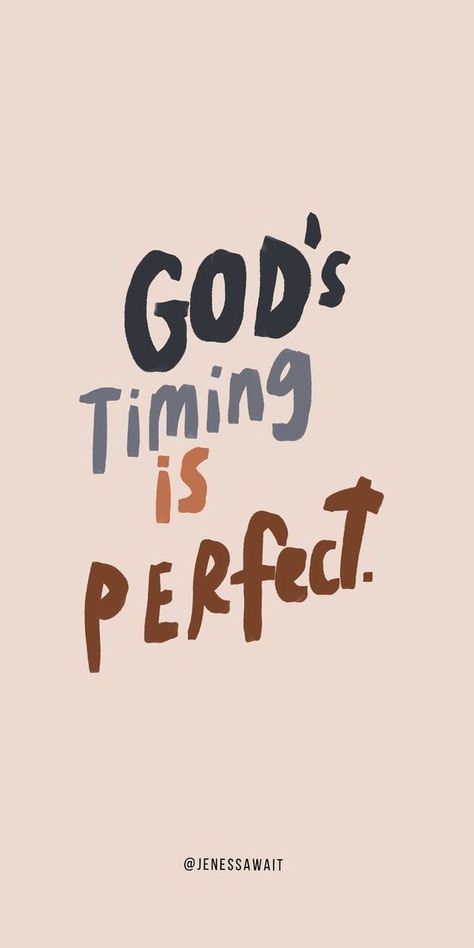 God's Timing Is Perfect, Ayat Alkitab, Motiverende Quotes, Inspirational Bible Quotes, Gods Timing, Bible Quotes Prayer, Bible Verses Quotes Inspirational, Christian Quotes Inspirational, Bible Encouragement