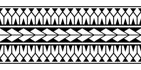 Maori polynesian tattoo bracelet. Tribal sleeve seamless pattern vector. Samoan border tattoo design fore arm or foot. Armband tattoo tribal. band fabric stock illustration Polynesian Designs Pattern, Polynesian Band Tattoo Designs, မာယာ Tattoo, Polynesian Armband Tattoo Design, Armband Tattoo Design Patterns, Arm Band Tattoo Stencil, Polynesian Armband Tattoo, Arm Band Tattoo Designs, Half Sleeve Tattoo Template