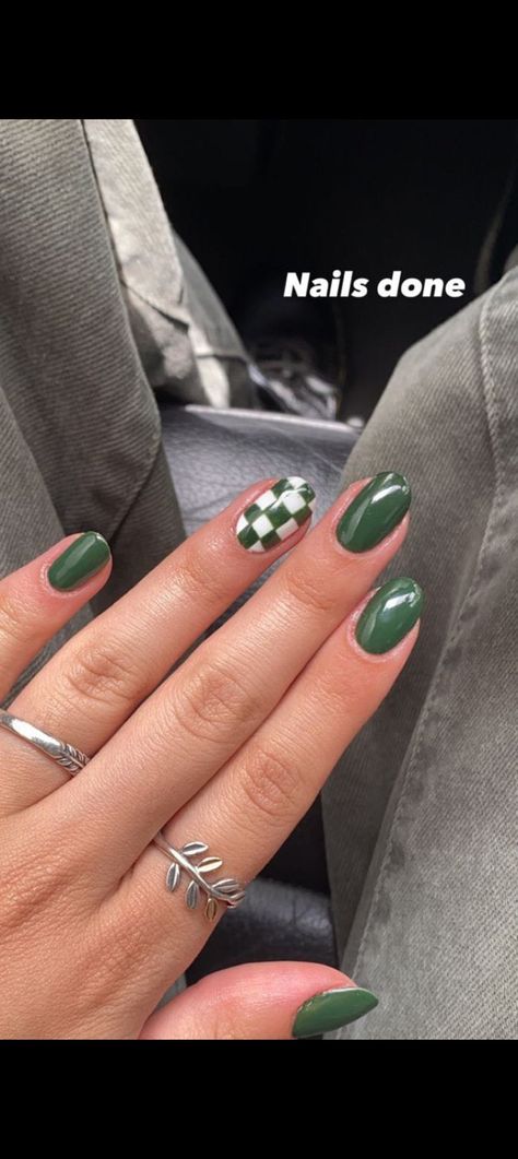 Camping Nails, Forest Green Nails, Nails Green, Green Nails, Nails Nails, Forest Green, Forest, Navy Blue, Camping