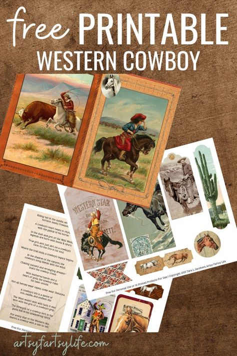 Looking for amazing vintage Western collages sheets to use in your junk journals, scrapbooks or travel journals? This old West journal themed ephemera is perfect for you! Cowboy Aesthetic, Western Prints, Western Posters, Western Art, Western Cowboy, Texas Poster Western Printables, Texas Poster, Western Posters, Western Prints, Western Font, Animal Printables, Western Wall Art, Cool Journals, Journal Project