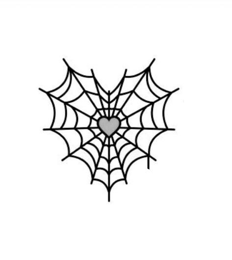 Spider Web, White, Black