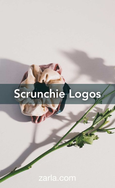 10 charming logo ideas for your scrunchie business. Names For Scrunchie Business, Scrunchies Logo Design Ideas, Scrunchie Logo Ideas, Hair Accessories Logo Design Ideas, Hair Accessories Business Name Ideas, Scrunchies Business Names Ideas, Scrunchies Logo Design, Scrunchies Business Logo, Scrunchie Business Name Ideas