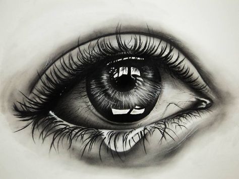 Realistic Eye Tattoo, Chicano Tattoos Sleeve, Realistic Eye Drawing, Eyeball Art, Art With Meaning, Eyes Artwork, Eye Sketch, Realistic Eye, Watercolor Painting Techniques