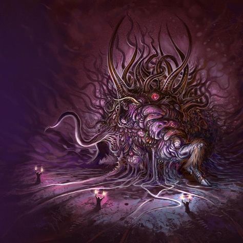 Shub-Niggurath Black Goat of the Woods Shub Niggurath, Lovecraft Art, Call Of Cthulhu Rpg, Black Goat, Weird Fiction, Lovecraftian Horror, Eldritch Horror, Hp Lovecraft, Fantasy Life