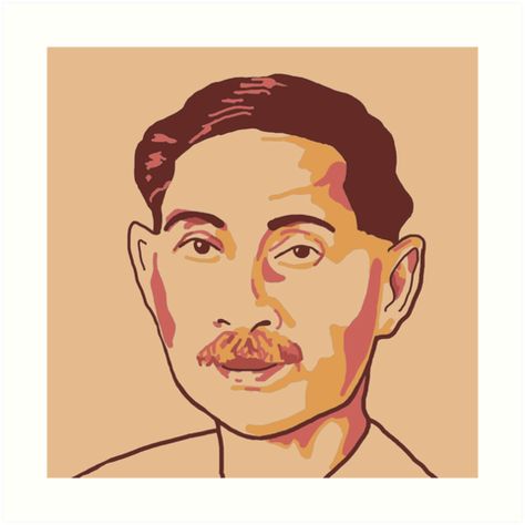 Original Munshi Premchand portrait design! • Also buy this artwork on wall prints, apparel, stickers, and more. Munshi Premchand Photos, Premchand Image, Munshi Premchand, Artwork On Wall, Poster Idea, Poster Drawing, Portrait Design, Indian History, Drawing Sketch