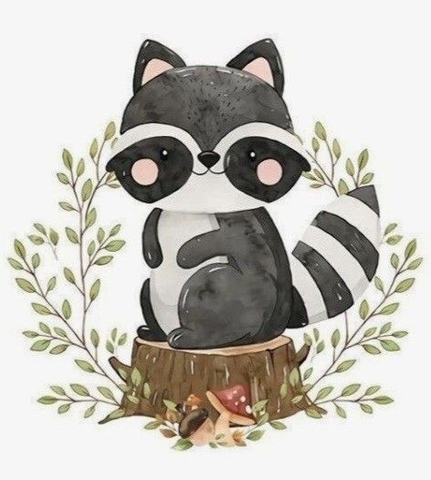 Woodland Animals Theme, Baby Animal Drawings, Baby Posters, Cute Animal Illustration, Woodland Theme, Animal Posters, Woodland Baby, Baby Shower Woodland, Baby Art