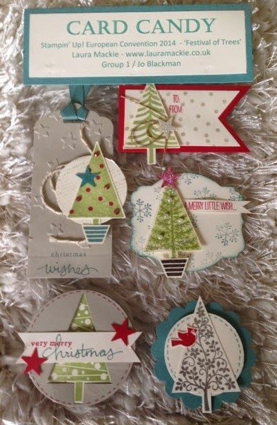 Stampin Up Weihnachten, Xmas Tags, Tree Tags, Card Candy, Tag Ideas, Card Embellishments, Jo Jo, Trees Christmas, Stampin Up Christmas Cards