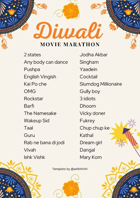 Bollywood Movie List, Best Bollywood Movies To Watch List, Best Bollywood Movies To Watch, Bollywood Movies To Watch List, Diwali Movie, Must Watch Netflix Movies, Pamper Evening, Little Life Book, Netflix Movie List