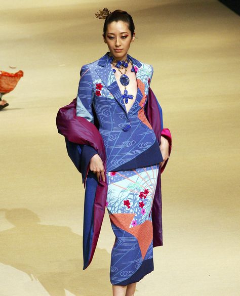 Remembering Hanae Mori, the Pioneering "Madame Butterfly" of Couture / Twitter Hanae Mori, Madame Butterfly, Couture Design, Mori Fashion, Design House, Muse, Witch, Spring Summer, Saree