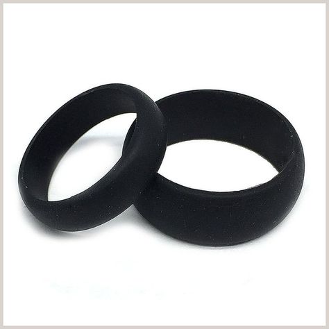 FSR- FLEXIBLE SILICON RINGS -Men and Ladies Wedding Band Ring Set 8MM/6MM Black Flexible Silicon Rubber Rubber Wedding Bands Womens, Wedding Rings Men Rubber, Matching Silicone Wedding Bands, Men’s Rubber Wedding Rings, Silicone Wedding Rings Men, Silicone Mens Wedding Band, Rubber Wedding Band, Rubber Rings, Silicone Rings