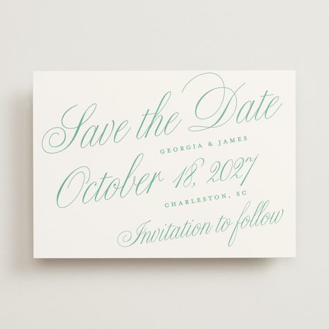 Sullivans Save The Date Cards by Alston Foster | Minted Wedding 2025, Save The Date Magnets, Save The Date Postcards, Christian Wedding, Date Cards, Mint Julep, Wedding Saving, Save The Date Cards, Save The Date