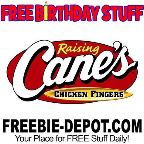 ►► FREE BIRTHDAY STUFF - Raising Cane's Chicken Fingers ►► #BDay, #Birthday, #BirthdayFreebie, #BirthdayGift, #FreeBirthdayStuff, #FrugalFind, #FrugalLiving, #HappyBirthday ►► Freebie Depot Raising Canes, Chicken Fingers, Chicken