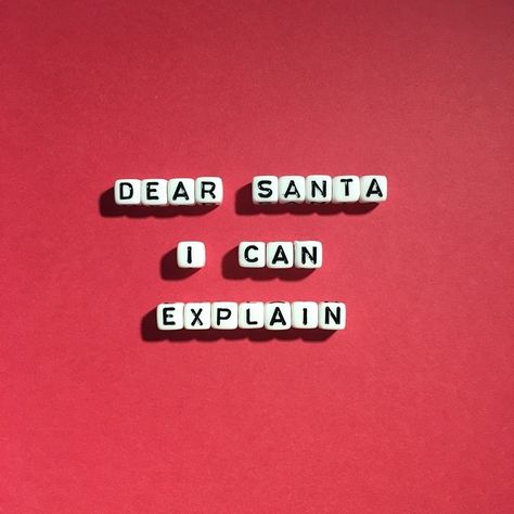 Dear Santa I Can Explain, Xmas Quotes, Santa I Can Explain, I Can Explain, Christmas Typography, Ig Captions, Cute Christmas Wallpaper, Instagram Christmas, Tumblr Quotes