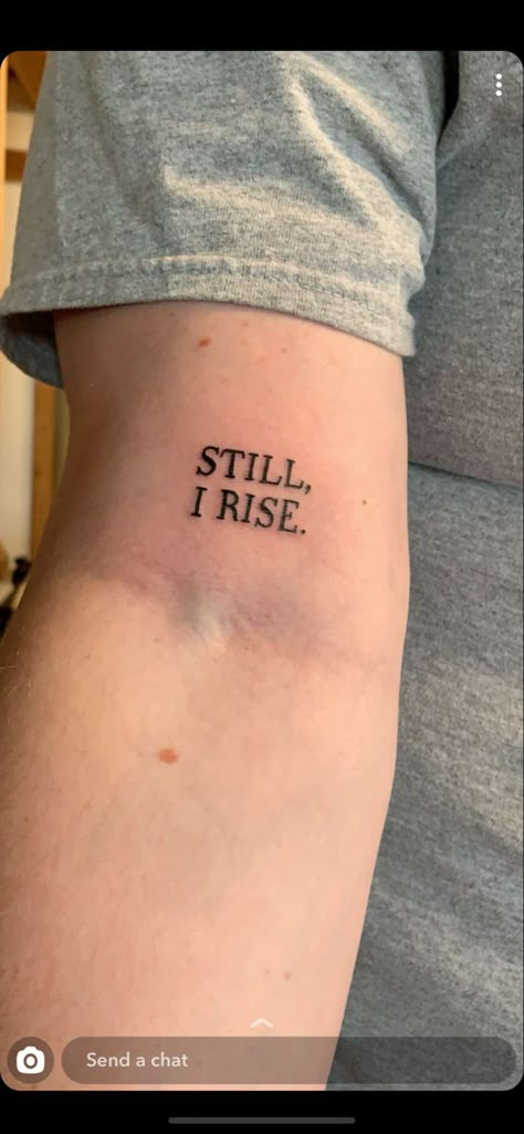 Above The Knee Tattoo Ideas Women, Restart Tattoo, Even If Tattoo, Tattoo Word Ideas, Above Knee Tattoo Words, Tattoos Above The Knee, Over The Knee Tattoo Words, Above The Knee Tattoo Quote, Under Knee Tattoos Women