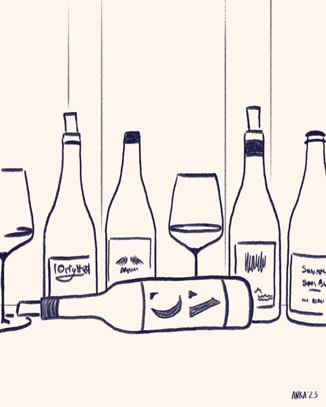 #dinnerdrawing #illustration #foodillustration #fooddrawing #artprints #naturalwine #graphicdesigner #graphicdesign #digitalart #artist #design #illustrate #illustrationartists #wine #wineclub #foodandflower #flower #flowerart #minimalisticart #minimalart #digitalartorint #homeart Wine Bottle Doodle, Wine Doodle, Butter Illustration, Wine Bottle Drawing, Wine Sketch, Wine Bottle Illustration, Conversation Room, Vine Bottle, Wine Leaves