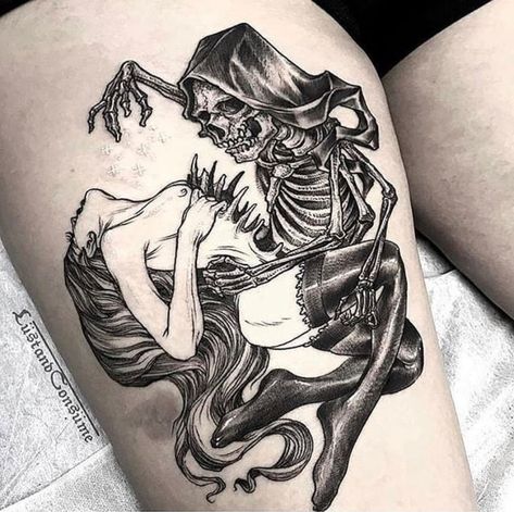 Macabre Tattoos, Tattoos Jesus, Herren Hand Tattoos, 16 Tattoo, Skeleton Tattoo, 4 Tattoo, Creepy Tattoos, Spooky Tattoos, Geniale Tattoos