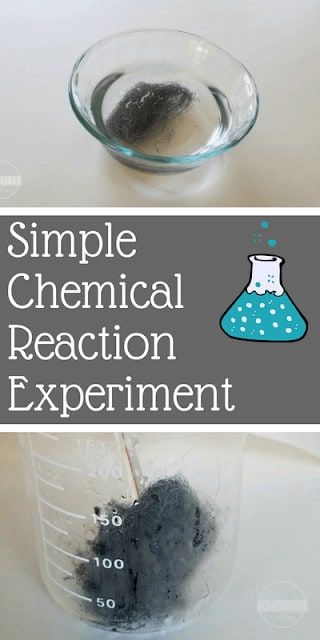 Chemistry Experiments At Home, Chemical Changes Experiments, Chemical Change Experiments, Kids Chemistry Experiments, Chemistry Science Fair Projects, Elementary Chemistry, Chemistry Experiments For Kids, Elementary Science Experiments, Science Experiments Kids Preschool