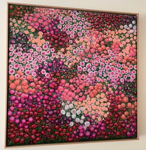 Dab Art, Pizza Project, Abstract Art Images, Art Essentials, Big Wall Art, Abstract Floral Art, Gouache Art, Soyut Sanat Tabloları, Blossoms Art