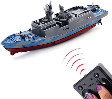 Ships within 24 Hours or Less! Tipmant Military RC Naval Ship Vessel Model Remote Control Boat Speedboat Yacht Electric Water Kids Toy (Grey) Shop at https://www.howdytoy.com/product/tipmant-military-rc-naval-ship-vessel-model-remote-control-boat-speedboat-yacht-electric-water-kids-toy-grey Water Kids, Remote Control Boat, Rc Boats, Water Toys, Speed Boats, Aircraft Carrier, Kids Gifts, Sci-fi Spaceship, Kids Toys