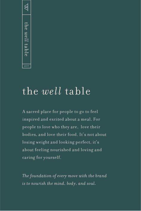 Logo design & branding for The Well Table, a holistic lifestyle and massage therapy business. Wellness Branding Design, Therapy Graphic Design, Lifestyle Logo Design, Clean Graphic Design, Therapy Branding, Elegant Graphic Design, Therapy Logo, Therapy Design, Clean Branding