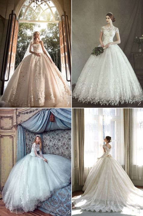 Gown Silhouette, Beautiful Ball Gowns, Beautiful Ball, Voluminous Skirt, Bridal Ball Gown, Wedding Dress Shoes, Romantic Bride, Beauty Dress, Romantic Dress