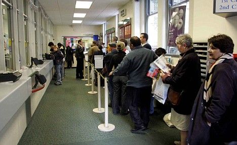 queues Banks Office, Postal Worker, Standing In Line, University Degree, Uk Post, Bank Of America, Line At, Take A Shower, Chapter 1