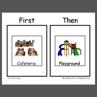 Free pdf with a basic set of First-Then cards for a classroom; at the bottom of the LessonPix article. First Then Board, Early Childhood Science, Behaviour Strategies, Visual Strategy, Behavior Interventions, Challenging Behaviors, Learn New Skills, Black King, Early Intervention