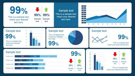 Blue Scorecard Dashboard Design - SlideModel Free Dashboard Templates, Excel Dashboard Templates, Project Management Dashboard, Business Dashboard, Dashboard Examples, Project Dashboard, Sales Dashboard, Kpi Dashboard, Templates Powerpoint