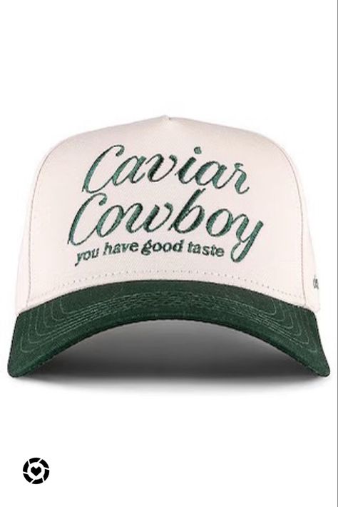 Caviar Cowboy, Caviar Cowboy Hat Outfit, Caviar Cowboy Hat, Cheap Shopping, Teacher Outfits Fall, Funky Hats, Custom Caps, Cowboy Outfits, Country Fashion