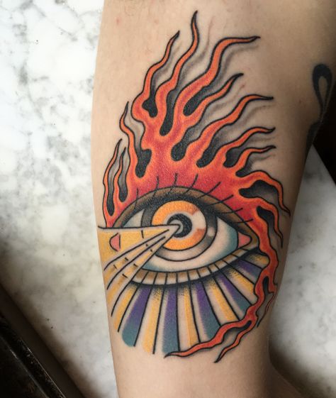 Flames Tattoo, Flame Tattoos, Sleeves Ideas, Eye Tattoo, Cool Tattoos, Tatting, Tattoos