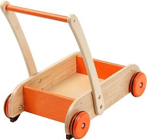 Walker wagon Baby Walkers, Wooden Toys Design, Wooden Toy Trucks, Outdoor Fun For Kids, Baby Toys Diy, Wooden Toys Plans, Baby Activity, Woodworking For Kids, Wooden Dollhouse