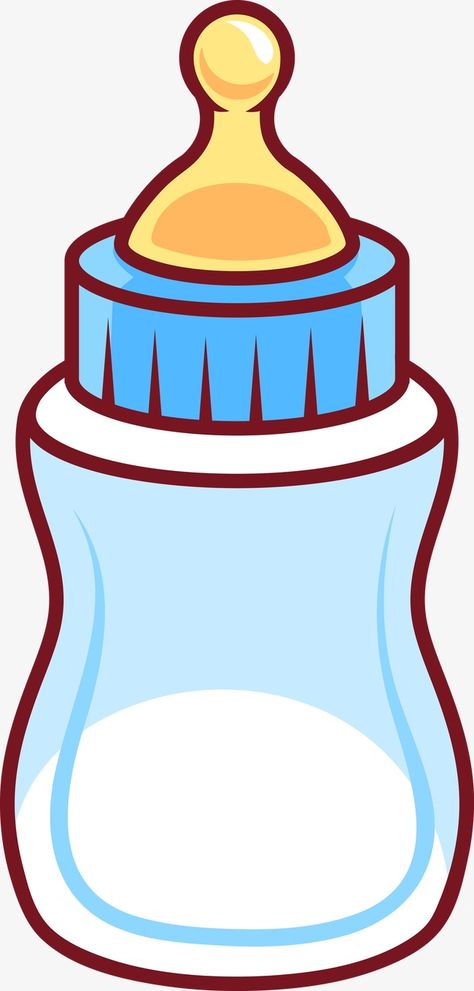 Milk Bottle Drawing, Bottles Drawing, Mason Jar Clip Art, Drawing Transparent, Bottle Png, Baby Feeding Bottle, Mason Jar Sign, Drink Topper, Bottle Drawing