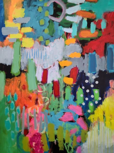 Going back to 2021: "garden patch"... - Betty Franks Art Abstract Painting Easy, Garden Patch, Fields Of Flowers, Bay Area California, Abstract Art Inspiration, Abstract Flower Painting, Painting Workshop, Art Diary, Paintings I Love