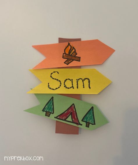 Camping Theme Preschool Crafts Art Projects, Camping Crafts Preschool, Camping Preschool, Camping Theme Preschool, Adventure Crafts, Camping Crafts For Kids, Preschool Craft Activities, Preschool Art Projects, Year Review