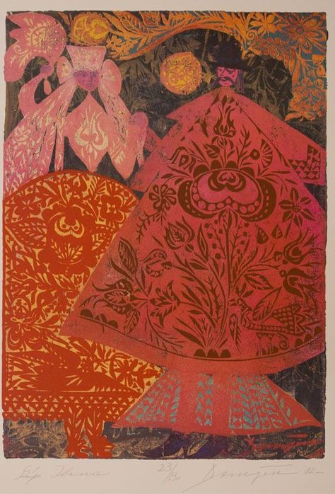 Rikshaw Art Bangladesh, Chine Colle Printmaking, Phoebe Bird, Folklore Art, Naive Illustration, Intuitive Art, Art Carved, Timeless Art, Naive Art