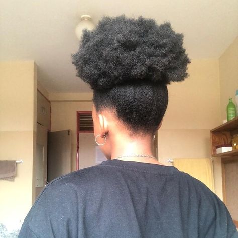 Low Puff Natural Hair 4c, 4c Hair Puff, Afro Puff Hairstyles, Hair Journey Tips, Afro Hair Art, Hair Like Wool, Cabello Afro Natural, Hair Puff, Natural Hairstyle