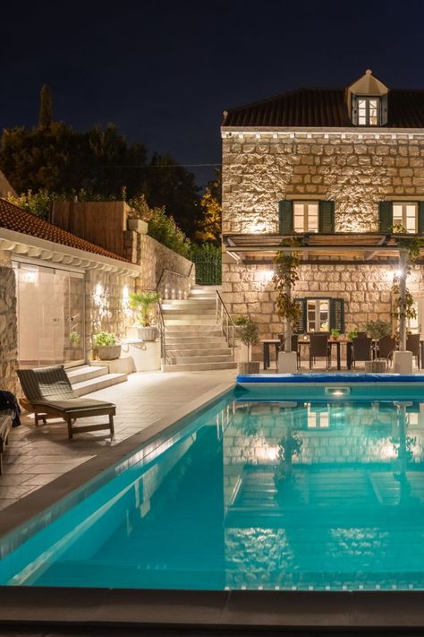 #LuxuryVilla #PrivatePool #CroatianParadise #PoolsideViews #LuxuryTravel #VacationGoals #TravelInStyle #TravelInspiration #DiscoverCroatia #BucketList #Wanderlust #HolidayVibes #EscapeToCroatia #TravelTheWorld #LuxuryLifestyle Private Swimming Pool, Beautiful Villa, Adriatic Coast, Dubrovnik Croatia, Croatia Travel, Beautiful Villas, Beach Villa, Dubrovnik, Luxury Villa