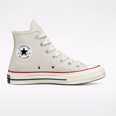 Blue converse high tops