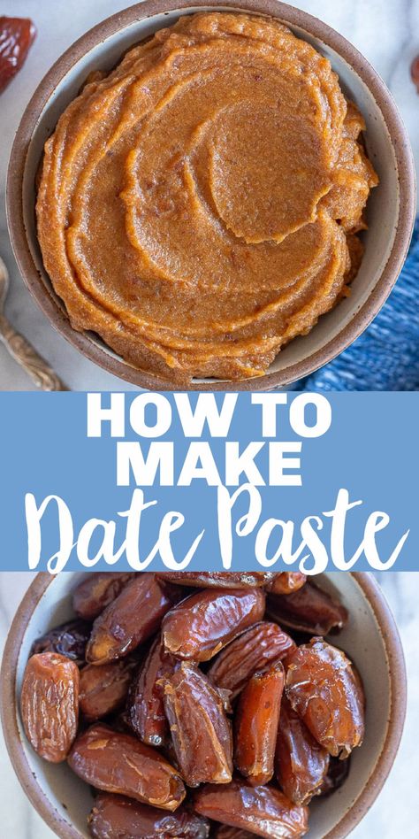 What Are Dates Good For, How To Use Dates As A Sweetener, Date Baked Goods, How To Make Date Paste, Date Butter Recipe, How To Make Dates Taste Good, Pumpkin And Dates Recipe, Recipes With Date Paste, Date Jam Recipe