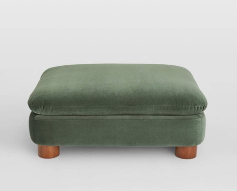 Ottoman Comfy, Cream Ottoman, Throwing Clothes, Green Ottoman, Narrow Rooms, Storage Ottomans, Comfy Armchair, Large Ottoman, Cream Sofa