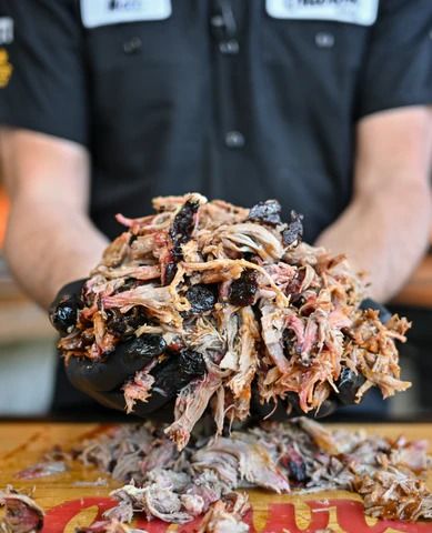 No Wrap Pork Butt - Pulled Pork – Meat Church Simple Pulled Pork, Smoked Pork Roast, Pulled Pork Meat, Meat Church, Traeger Smoker, Pork Wraps, Smoked Food, Smoked Pulled Pork, Pellet Grill Recipes