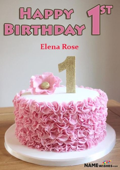 Birthday Cake Name Edit, Happy Birthday Cake Girl, Cake Name Edit, Birthday Cake With Name Edit, Happy Birthday Baby Girl, Happy Birthday Cake With Name, Birthday Cake Write Name, 1st Birthday Wishes