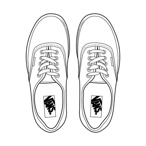 Drawing High Heels, Van Drawing, Shoe Art Designs, Drawing Shoes, Sneakers Sketch, Shoe Template, Sneakers Drawing, Drawing Room Interior Design, Sunflower Drawing