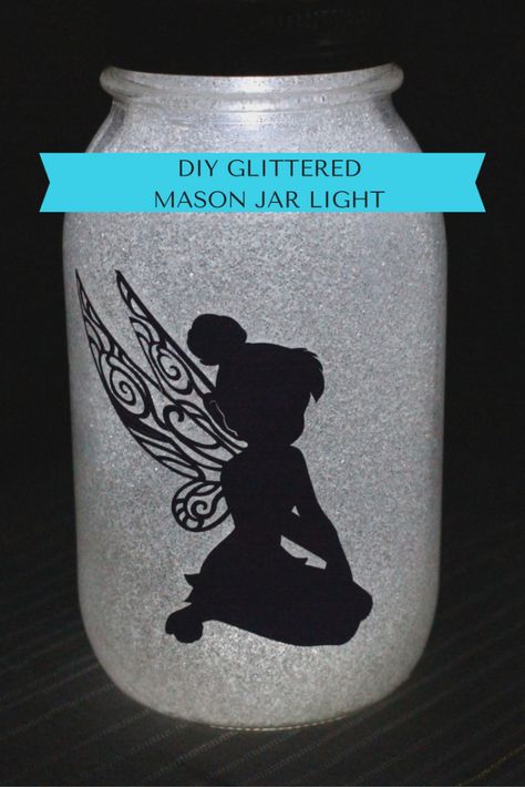 Fairy Jars Diy, Fairy Glow Jars, Fairy Mason Jars, Mason Jar Fairy Lights, Mason Jar Light, Glitter Mason Jars, Mason Jar Projects, Fairy Jars, Jar Ideas