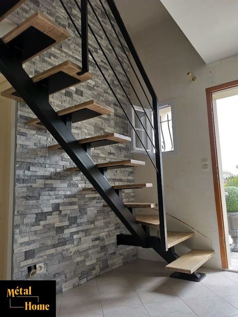 Barndominium Bedroom, Industrial Staircase Design, Trolls Velvet, Veneer Fanart, Affordable Barndominium, Veneer Trolls, Steel Stairs Design, Stairs Renovation, Staircase Design Modern