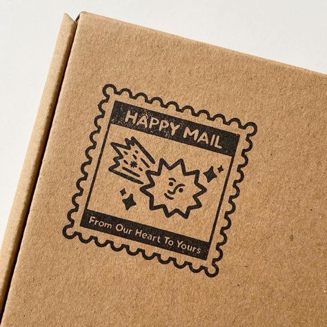 Happy mail headed straight to your doorstep! @emikeluxury amps up their packaging game with beautiful custom Stamp! Packaging Ideas For Small Business, Mail Stamp Design, Ideas For Small Business, Business Stamps, Packaging Ideas Business, Stamp Ideas, Mail Stamp, Custom Stamp, Handmade Packaging