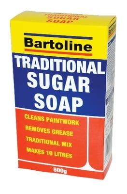 Bartoline Sugar Soap Powder is a traditional product used for generations.Popular with both the retail and trade markets.A blend of several different powders, it is a non-detergent, low suds cleaner especially suitable for removing nicotine, grease and other stains from paintwork before painting.May also be used to flatten gloss paint to allow repainting without the need for an undercoat. Painted Shed, Sugar Soap, Gloss Paint, Grease, Soap, Paint