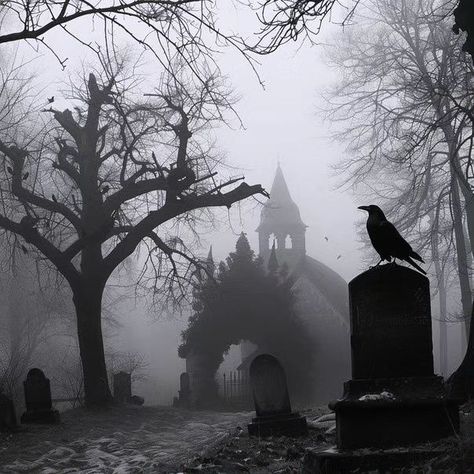 Credit to the artist Spooky Dark Aesthetic, Cemetery Aesthetic Dark, Dark Cemetery Aesthetic, Grey Halloween Aesthetic, Gothic Core Aesthetic, Gothic Halloween Aesthetic, Tombstone Aesthetic, Ghotic Aesthetic, Gloom Aesthetic