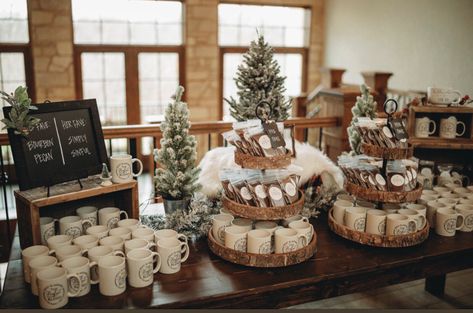 Product: 11 oz. Vitrified Ceramic Coffee Mugs with a one color "The Perfect Blend" design for your wedding favors - we are also happy to create custom designs if you have something unique in mind! Email us at graphics.leskoent@windstream.net with your ideas! ** As seen on buzzfeed: https://www.buzzfeed.com/hbraga/cheap-and-clever-wedding-favors-you-can-buy-in-bulk Imprint Area: 2.5" Wide x 2" HighProduct Dimensions: 4.5" Wide from wall to handle, 3.625" HighMug Colors Available: AlmondHOW TO ORD Perfect Blend Wedding Favor, Coffee Mug Wedding Favors, Mug Wedding Favors, Coffee Centerpieces, Coffee Bar Ideas For Wedding, Winter Wedding Party, Cozy Winter Wedding, Coffee Station Wedding, Blended Wedding