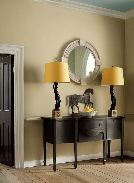 Wall color: "Williamsburg Stone" (CW-25) by Benjamin Moore Bedroom Paint Colors Master, Trending Paint Colors, Favorite Paint Colors, Paint Colors Benjamin Moore, Benjamin Moore Paint, Favorite Paint, Benjamin Moore, Wall Color, Color Collection